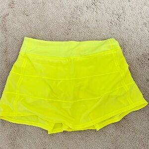 Lululemon Pace Rival Mid Rise Skirt